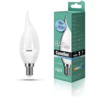 Светодиодная лампочка Camelion LED10-CW35/845/E14