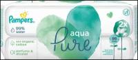 Детские влажные салфетки Pampers Aqua Pure, 96 шт