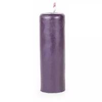 Свеча Восковая Алтарный Столбик Фиолетового Цвета 1 шт