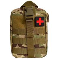 Тактическая сумка-аптечка Без наполнения 20х15х8см цвет камуфляж Mtp