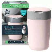 Tommee Tippee утилизатор подгузников, накопитель для использованных подгузников Twist & Click, pink