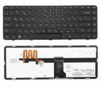 Клавиатура для HP Pavilion dm4-1164nr черная с подсветкой