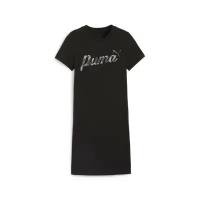 Платье PUMA Ess+ Blossom Dress, размер 128, черный