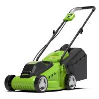 GREENWORKS Газонокосилка Greenworks аккумуляторная G24LM33K2, 24V, 33 см, c АКБ 2АЧ и ЗУ 2509607