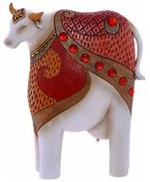 Winter Decoration Декоративная фигурка Корова Нанди - рубиновая жемчужина Индии 20*15 см 754444