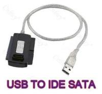 Кабель адаптер USB 2.0 - IDE 40pin / IDE 44pin / SATA