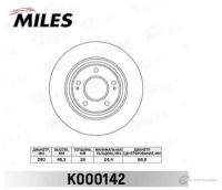 Диск тормозной MITSUBISHI GRANDIS 04 передний вент D290мм TRW DF6259 K000142 MILES K000142