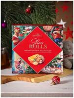 Shoco Rolls с арахисом, изюмом, цукатами апельсина и медом 135г