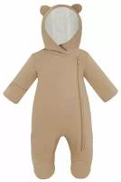 Комбинезон детский утепленный OLANT BABY, +10°C+20°C, Beige Teddy