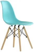 Стул Barneo N-12 WoodMold бирюзовый, Eames style