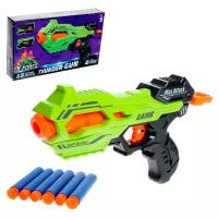 Детское оружие с мягкими пулями WOOW TOYS Бластер THUNDER GUN, стреляет мягкими пулями