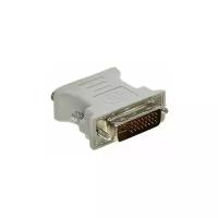 Адаптер Gembird, DVI-A 29(m)-VGA(f), белый