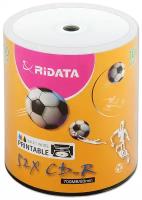 Диск CD-R RiData 700Mb 52x Printable bulk, упаковка 100 шт