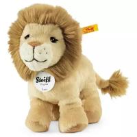 Мягкая игрушка Steiff Leo Lion (Штайф Лев Лео бежевый 16 см)