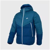 Пуховик Nike Storm-Fit Windrunner DD6795-415, р-р XL, Голубой