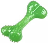 COMFY игрушка для собак Косточка Mint Dental 8,5см/зеленая с ароматом мяты-плавающая 1/12