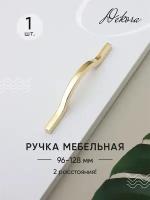 Мебельная ручка золотая/ Ручки для мебели 