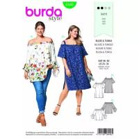 Выкройка Burda 6446 - Блуза, Туника