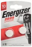 Батарейки Energizer Lithium CR2025 (2 штуки в упаковке)