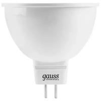 Лампа светодиодная (LED) рефлекторная MR16 5,5Вт 220В GU5,3 4100К 450Лм gauss