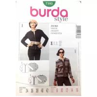 Выкройка Burda 7183-Жакет