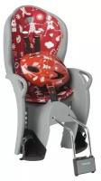 Велокресло Hamax Kiss Safety Package grey/red с Шлемом