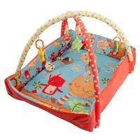 ROXY-KIDS RPM-3261CE Развивающий игровой коврик 'Лисичка и ее друзья' с бортиками