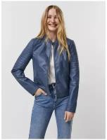 Кожаная куртка Vero Moda, размер XL/42, china blue