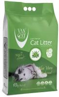 Комкующийся наполнитель Van Cat Aloe Vera