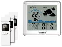 Метеостанция Levenhuk Wezzer PLUS LP50 / часы, календарь, будильник, термометр, гигрометр, барометр