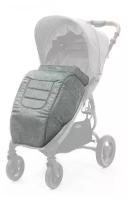 Накидка на ножки Boot Cover для Valco Baby Snap и Snap 4 Trend Grey Marle на кнопках