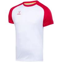 Футболка игровая Jögel CAMP Reglan Jersey (JFT-1021), белый/красный - XL