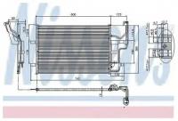 Конденсер MA 3 BENZIN 03- NISSENS 94902