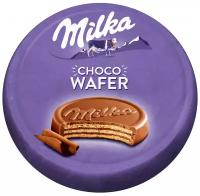 Вафли Milka с начинкой с какао покрытые молоч шоколадом, 30штx30г