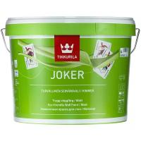 Краска Tikkurila Joker База А для стен и потолков, 9 л