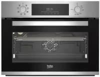 Электрический духовой шкаф Beko BBCM12300X, серый металлик