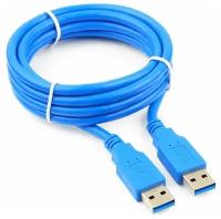 Кабель USB 3.0 Pro Cablexpert CCP-USB3-AMAM-6, AM/AM, 1,8 м, экран, синий