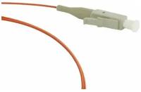 Hyperline FPT-B9-62-LC PR-1M-LSZH-OR Пигтейл волоконно-оптический MM 62.5 125, LC, 1 м, LSZH