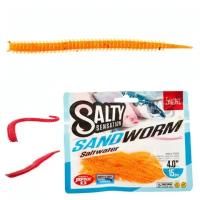 Черви съедобные искусственные LJ Salty Sensation SANDWORM 4.0in (10.16)/F29 15шт