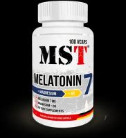 MST Melatonin 7 Magnesium B6 (Мелатонин 7 + Магний + B6) 100 капсул