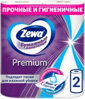 Бумажные полотенца Zewa Premium, 2 рулона