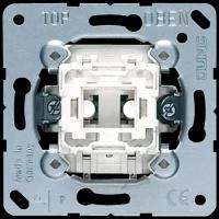 Выключатель одноклавишный кнопочный Jung 10A 250V 531U