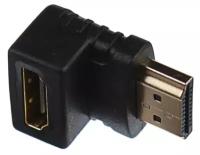 Переходник LuazON, HDMI (M) - HDMI (F), угловой