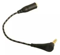 AD-411 Кабель акустический, 3,5мм, 10см, Fischer Audio