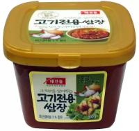 Соево-перцовая паста для жареного мяса CJ Cheiljedang Seasoned Soybean Paste for BBQ 900 г