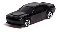 Металлический транспорт Автоград Машина металлическая DODGE CHALLENGER SRT DEMON, 1:64, цвет чёрный