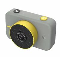 Детский цифровой фотоаппарат 4K HD (серый)