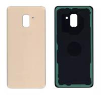 Задняя крышка для Samsung A730F (Galaxy A8+ 2018) Золото