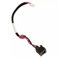 Power connector / Разъем питания для ноутбука Toshiba Satellite C650, L505, L505D с кабелем