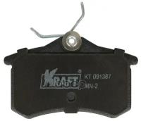 KRAFT KT 091387 Колодки тормозные дисковые задние (с антишумовой накладкой)